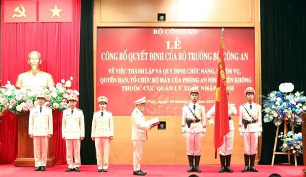 Fondation du Bureau de la sécurité aérienne du Département de l’immigration